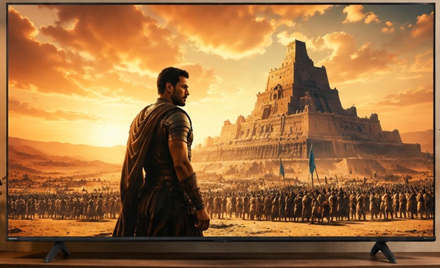 تلویزیون 65 اینچ هایسنس مدل A61؛ تصویر 4K در ابعادی تماشایی